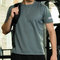Herre Trænings T-Shirt - Kort Ærme - Åndbar Sporty Pasform