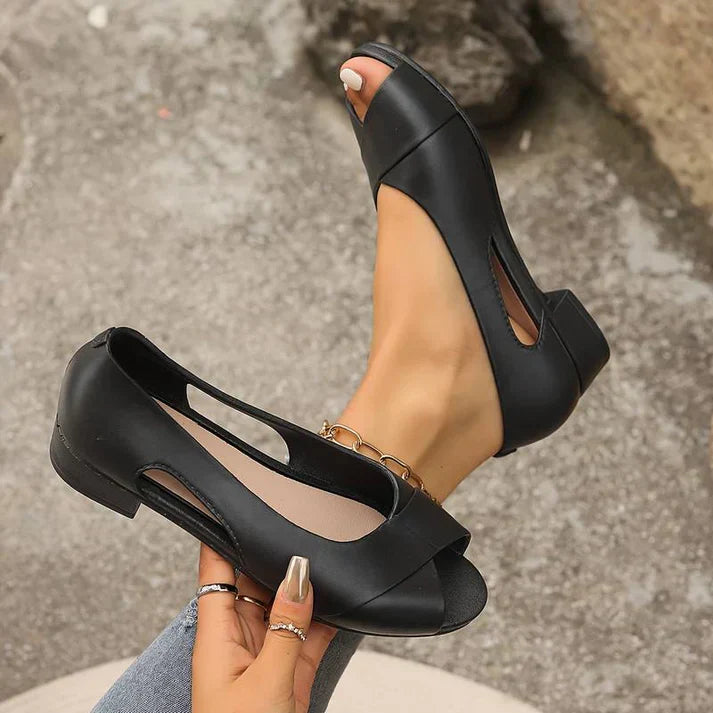 Abelia - Peep toe-sandaler til kvinder