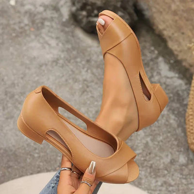Abelia - Peep toe-sandaler til kvinder