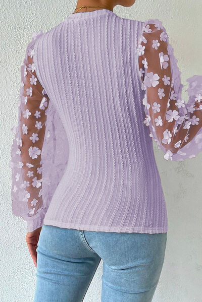 Ara | Bluse med applikationer