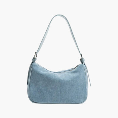 Anna Denim Shoulder Bag