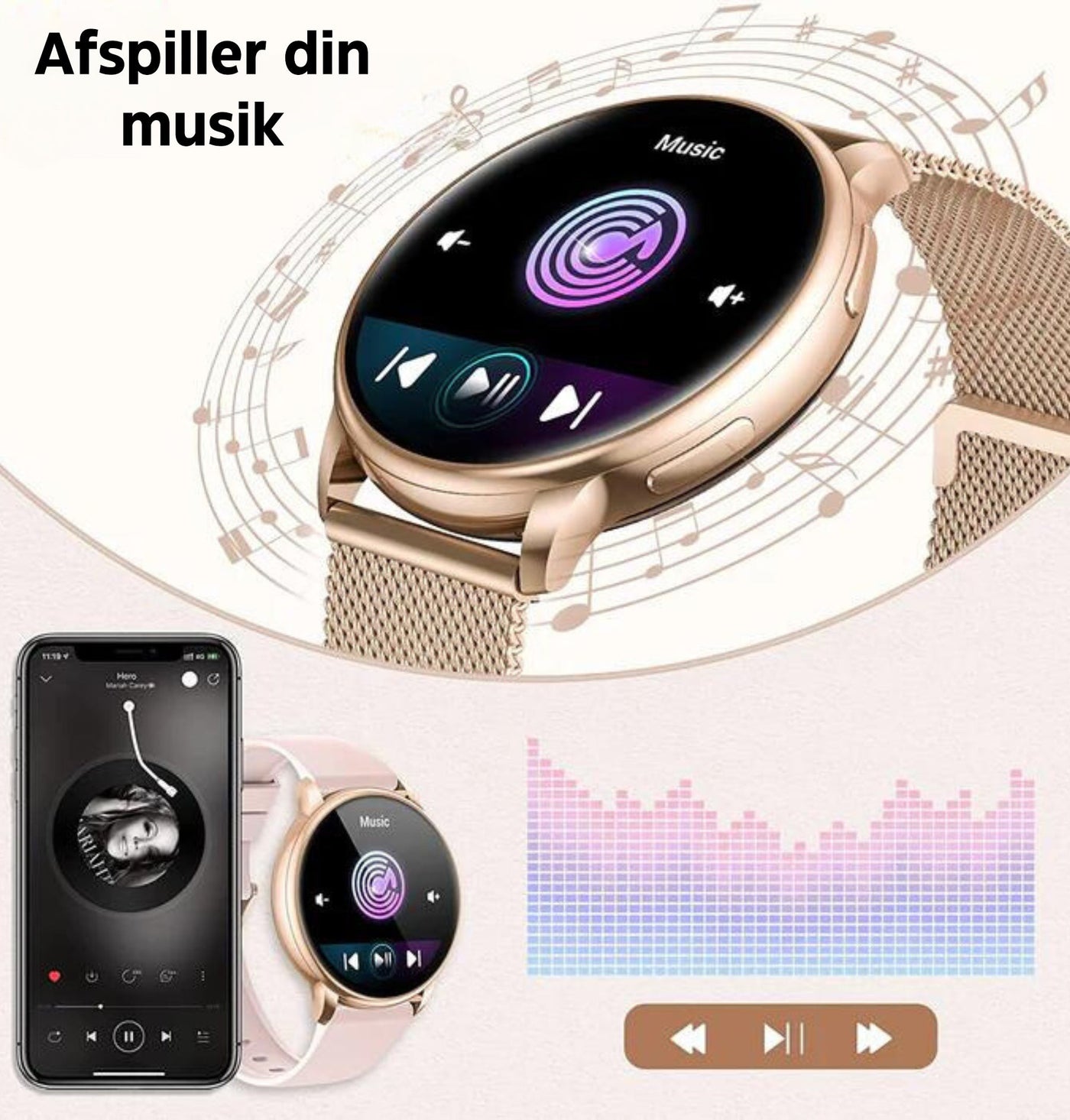 Connected Watch til kvinder | Elegance og ydeevne
