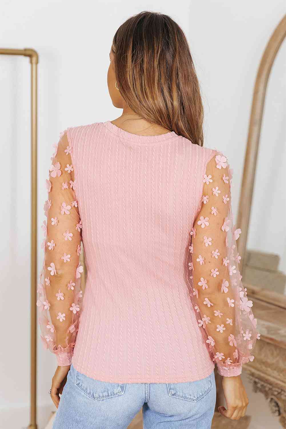 Ara | Bluse med applikationer