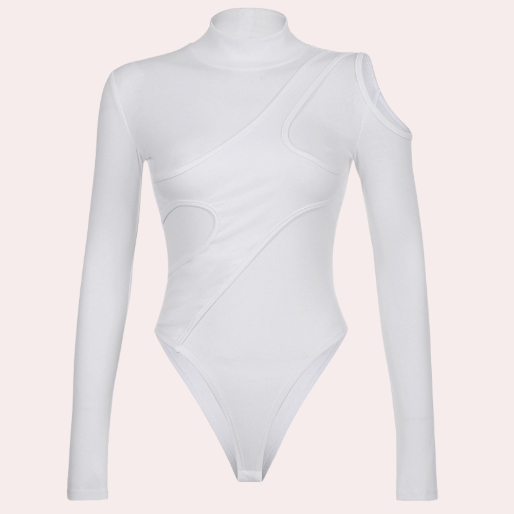 Moderne langærmet bodysuit til kvinder