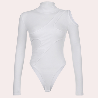 Moderne langærmet bodysuit til kvinder