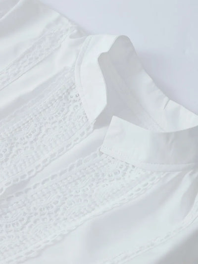 Maxikjole med Blonde Detaljer | Boheme Stil | Komfortabel & Stilfuld