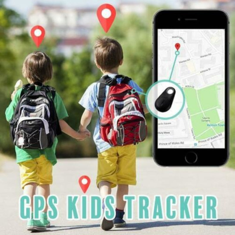 Mini GPS-tracker til børn - mini GPS-sporingsenhed til kæledyr, børn, biler og meget mere