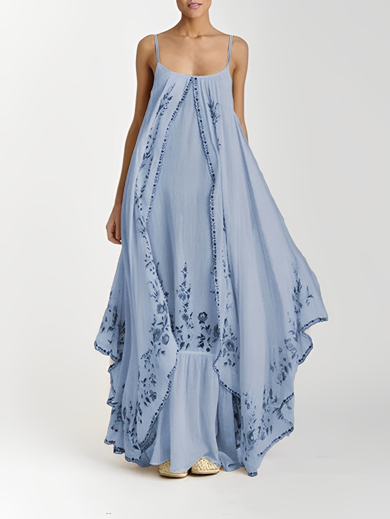 Hawaii - Sommerkjole med bohemeprint