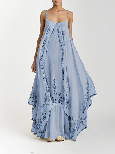 Hawaii - Sommerkjole med bohemeprint