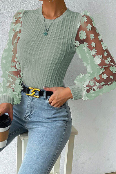 Ara | Bluse med applikationer