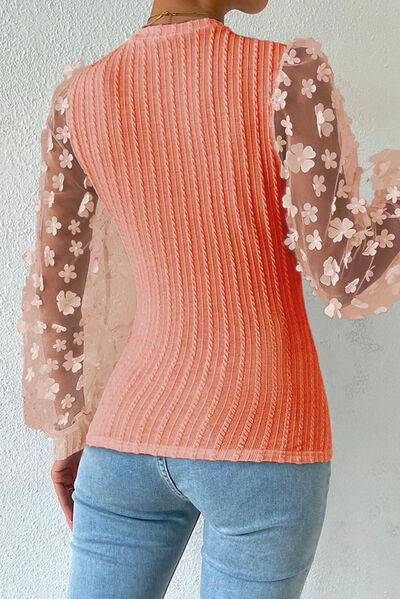 Ara | Bluse med applikationer