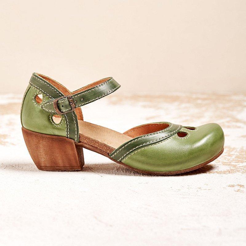 Amalia | Stilfulde sandaler med lav hæl
