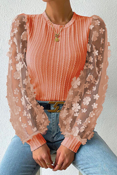 Ara | Bluse med applikationer