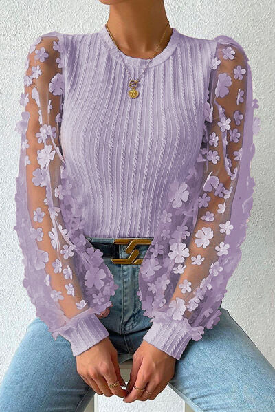 Ara | Bluse med applikationer