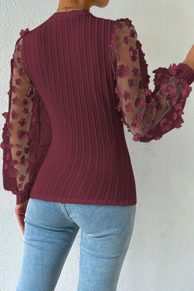 Ara | Bluse med applikationer
