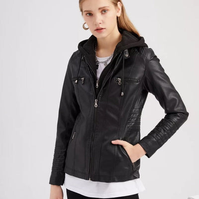 Kadenoshop | Sporty jakke i øko-læder