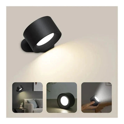 Lumini Led-lampe | Genopladelig trådløs væglampe